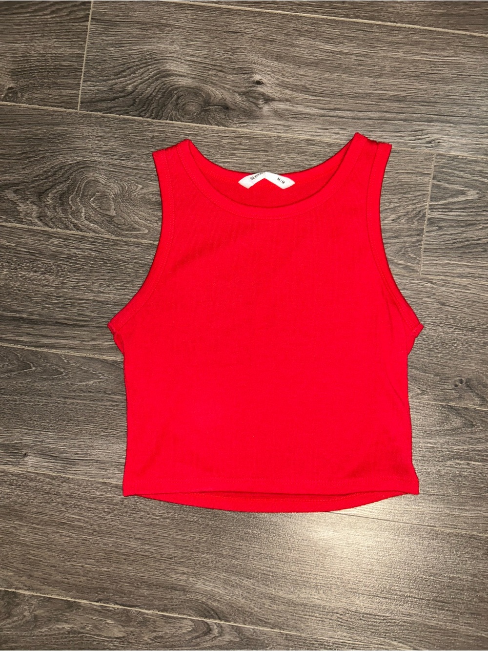 Women’s Red Tank Crop Top